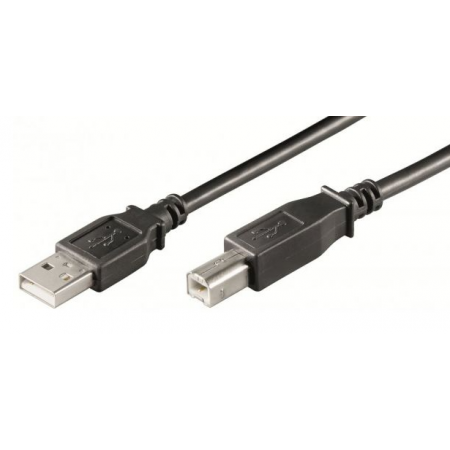 Cabo Impressora USB A/B - 3M Preto